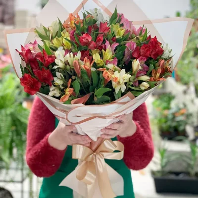 Buquê de Alstromélias